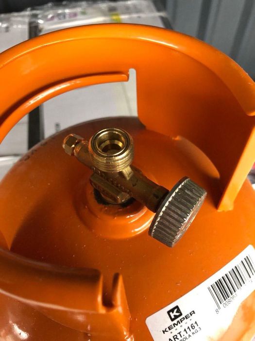 Балон газовий металевий Kemper (Італія) 12л