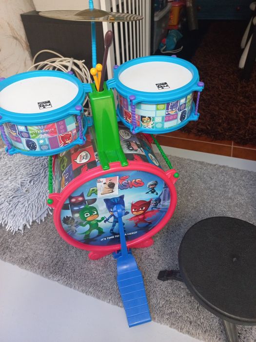 Bateria 3 elementos PJ Masks