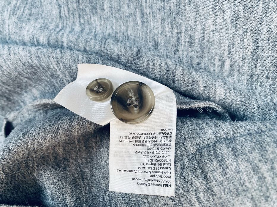 Рубашка куртка сорочка полу пальто  h&m H&M