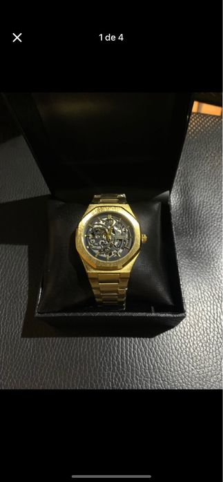 Longlux Skeleton Automatic Gold Edition