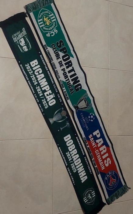 2 cachecois do Sporting novos