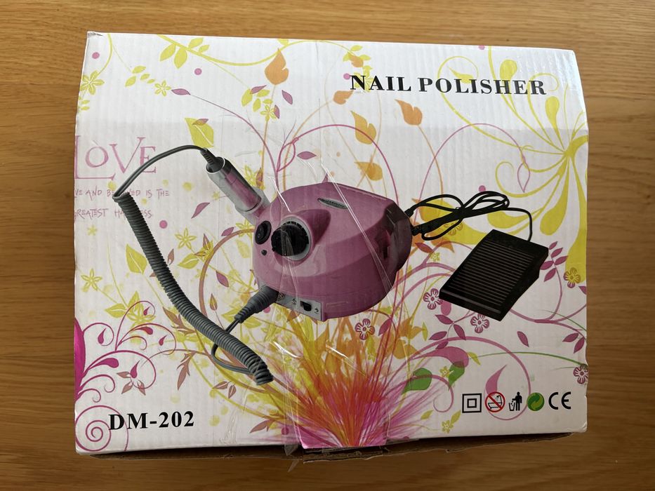 Nail Master frezarka do paznokci DM-202 + akcesoria