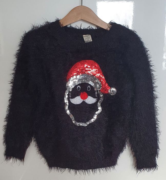 Uniq-Świąteczny sweterek dla dziewczynki r.98/104cm