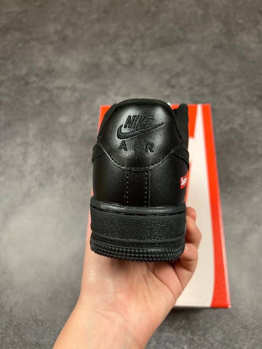 [БЕЗ ПРЕДОПЛАТ] Nike Air Force 1 x Supreme  Black