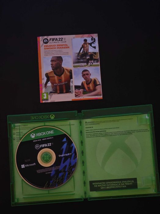 FIFA 22 XBOX ONE – stan idealny, gra pudełkowa