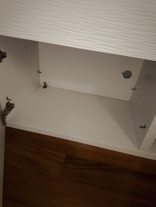 Móvel IKEA BESTÅ Branco Suspenso ou de Chão + Ferragens Originais