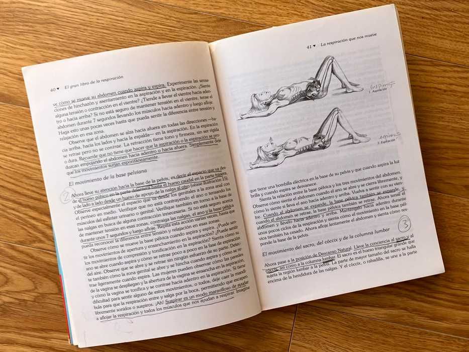 "El gran libro de la respiracion" de Donna Farhi