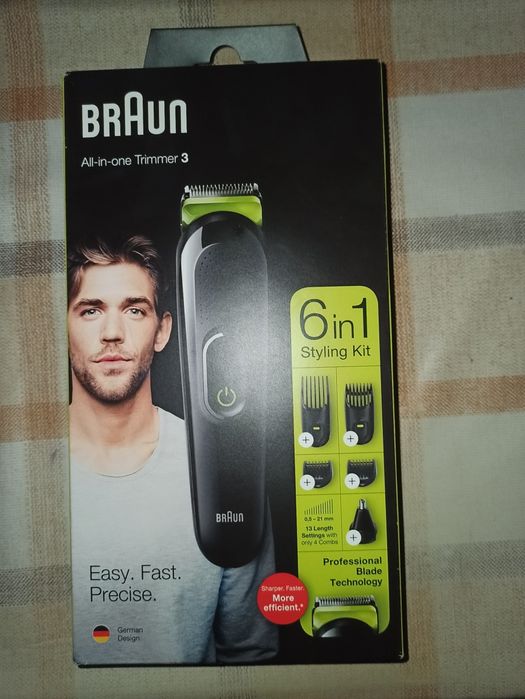Maszynka do włosów i zarostu Braun 6w1