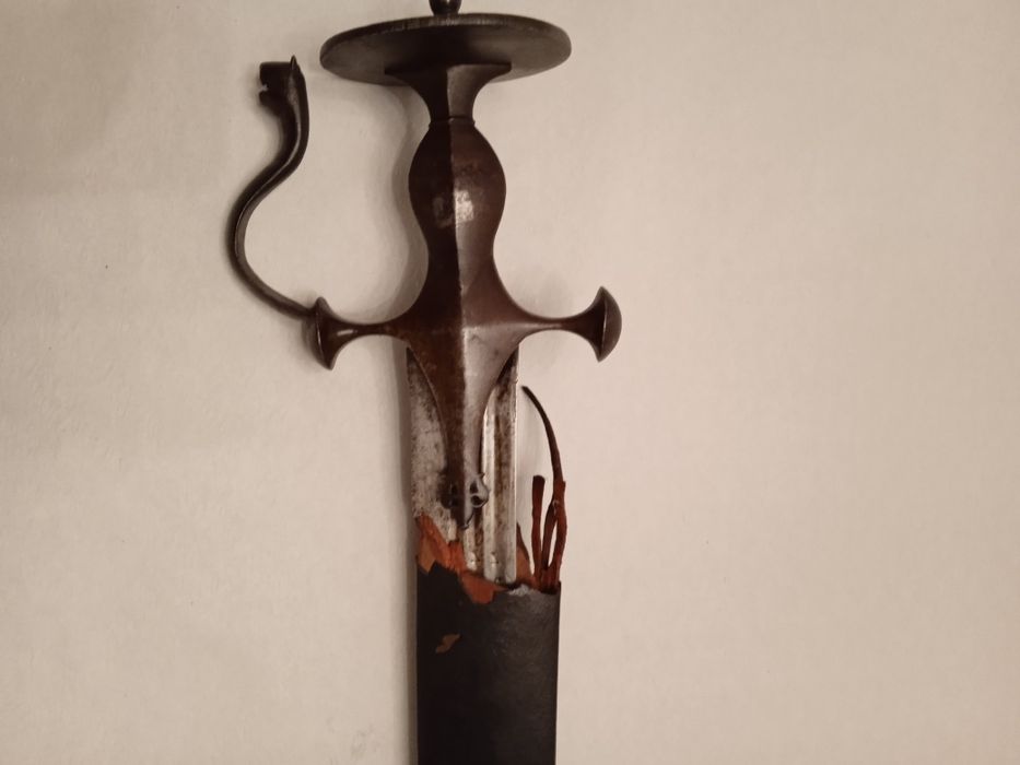 Espada rara indiana "talwar"