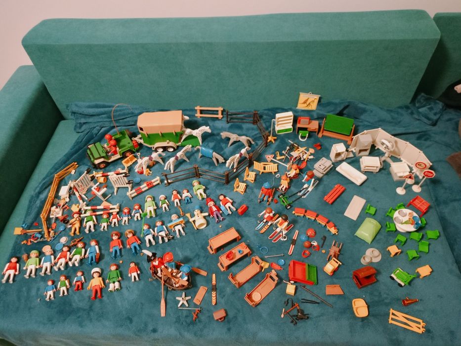 Playmobil dużo ludziki i części dla zbieracza 1974
