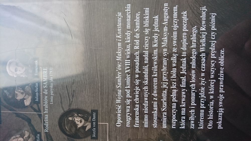 Komiks pt Wojna Sambre'ów Maksym i Konstancja