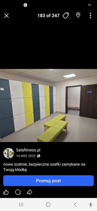 Ławka korytarz poczekalnia NORA 4 szt