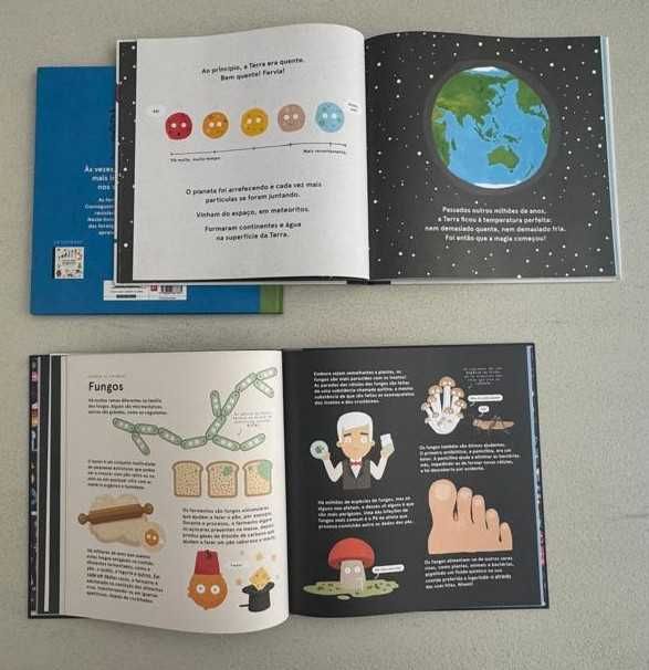 Livros Infantis Philip Bunting - Como Aqui Chegámos / As Formigas vão Salvar o Planeta / Micróbios