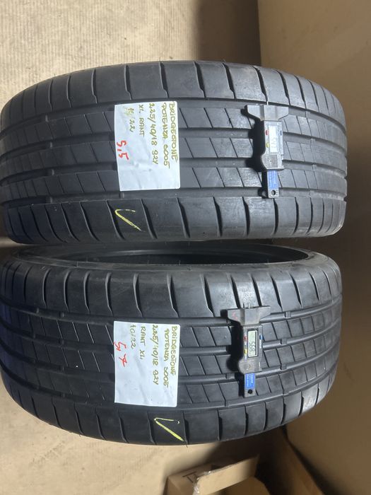 2x 225/40R18 92Y BRIDGESTONE POTENZA S005 opony letnie XL RANT