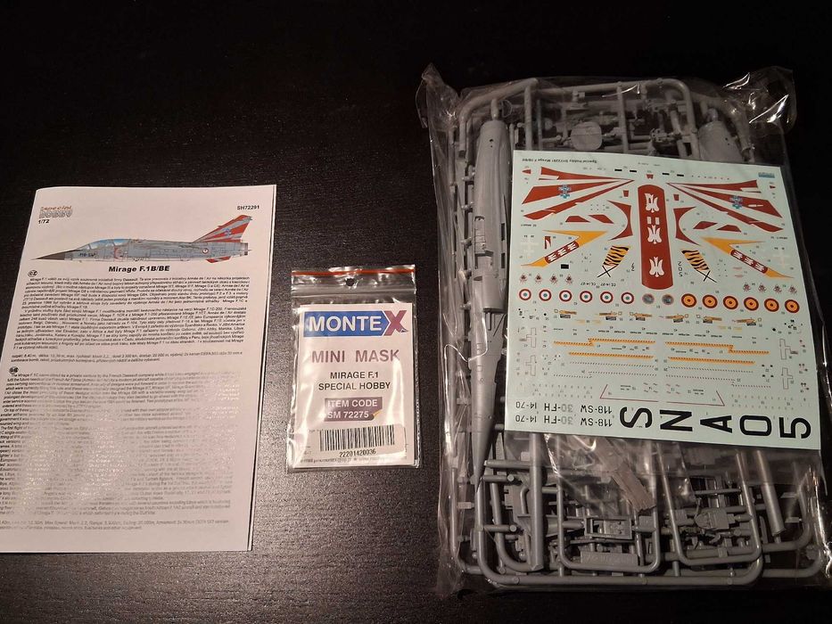 Kit Modelismo - Mirage F.1B