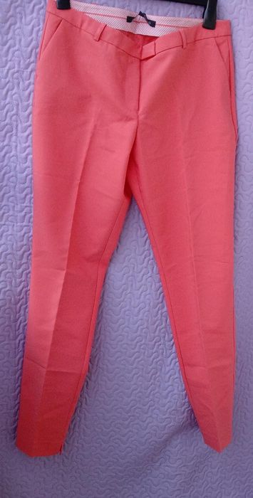 Koralowe spodnie damskie Next