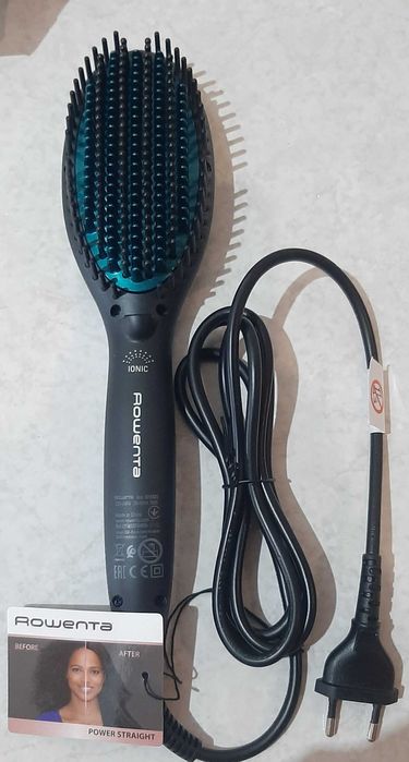 Escova Alisadora ROWENTA Power Straight CF5820 Cerâmica