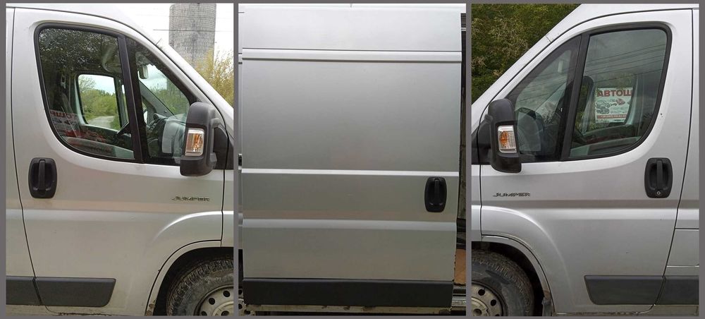 Дверь Двері Передняя Боковая сдвижная Перед Boxer Jumper Ducato 06-14