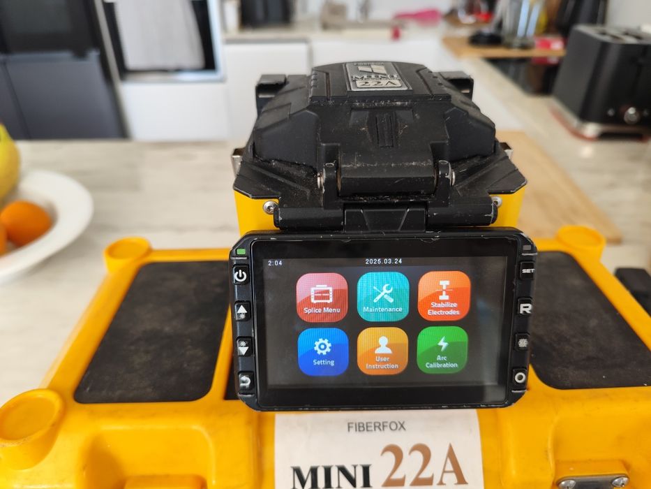 Venda de maquinas de fibra otica.