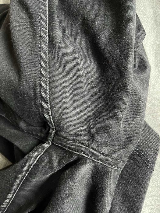 Levi's 710 super skinny czarne jeansy