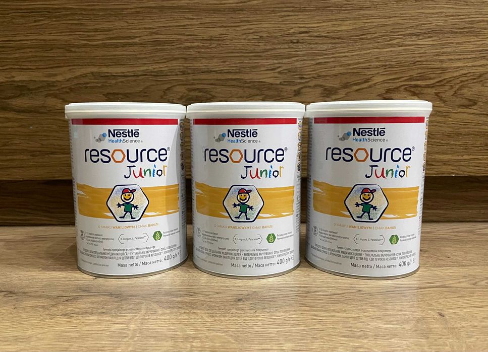Суміш Nestle Resource Junior ентеральне харчування 1 - 10 років, 400г