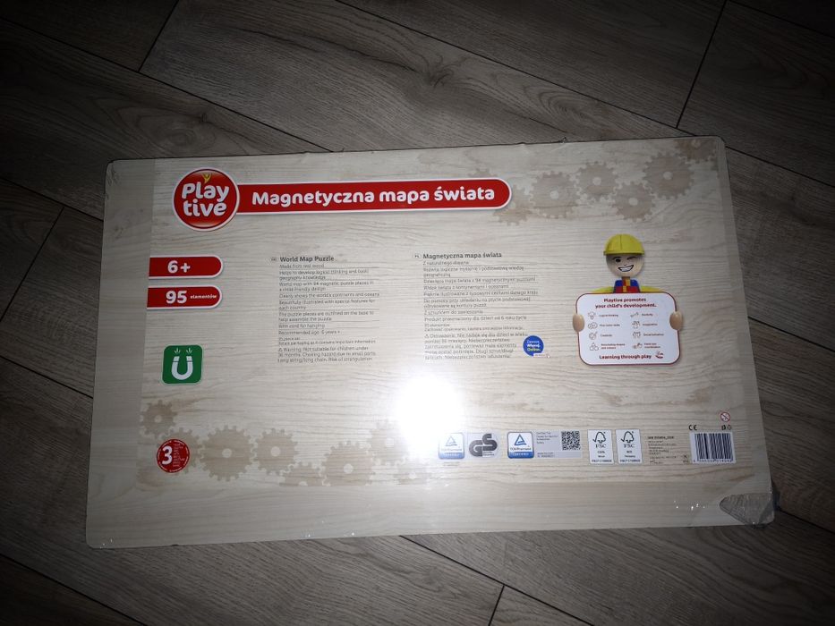 Magnetyczna mapa świata