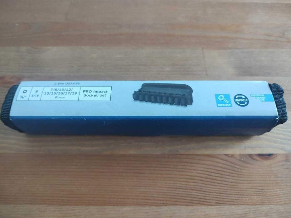 Zestaw nasadek udarowych 3/8 Bosch PRO (2 608 003 036)