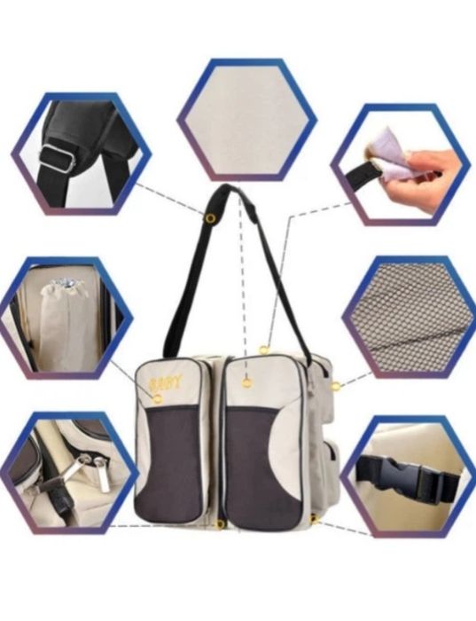 Сумка переноска - слінг - кровать- дитяча Ganen 4в1 baby bed and bag FG