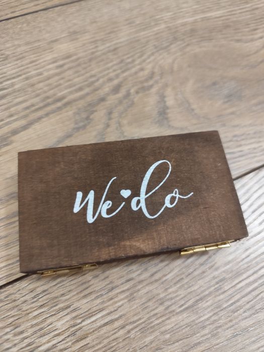 Pudełko na obrączki