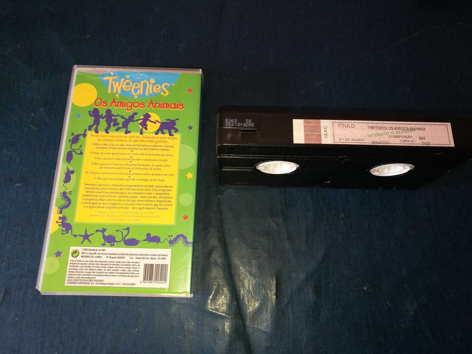 TWEENIES - OS AMIGOS ANIMAIS VHS (áudio Português)