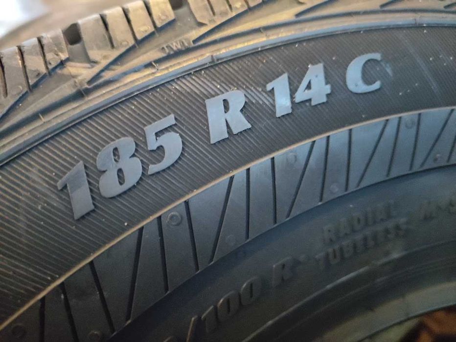 185R14C,  185/80R14C Matador dwie nowe opony całoroczne
