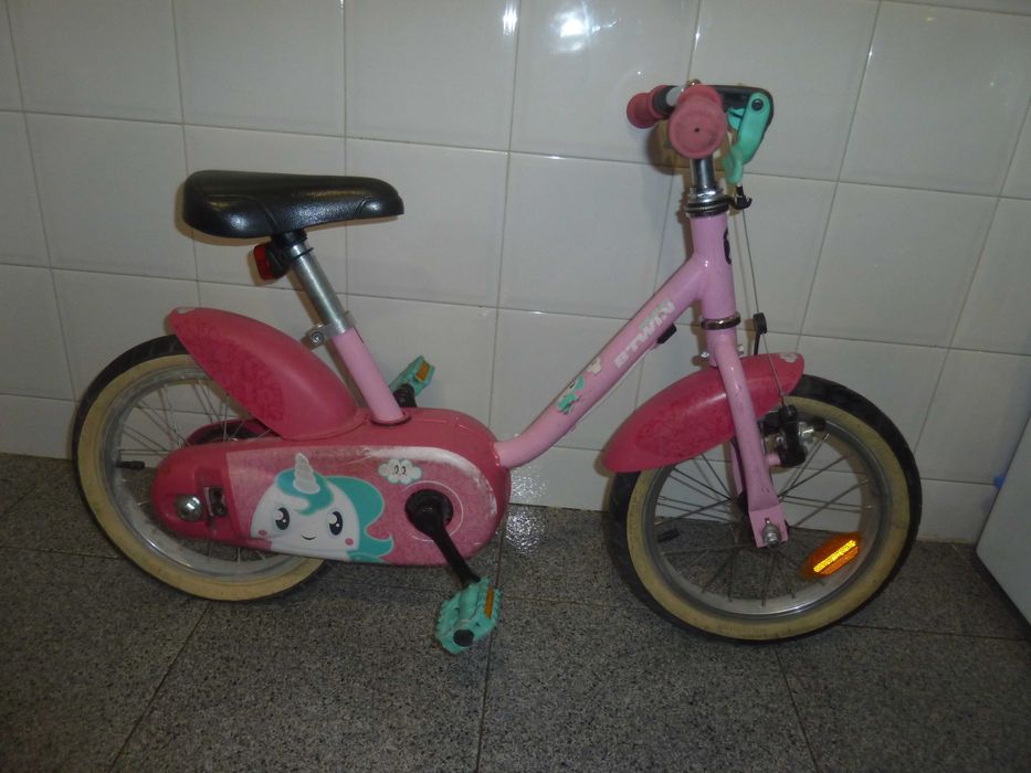 Bicicleta Decathlon criança 14' 3-5 anos