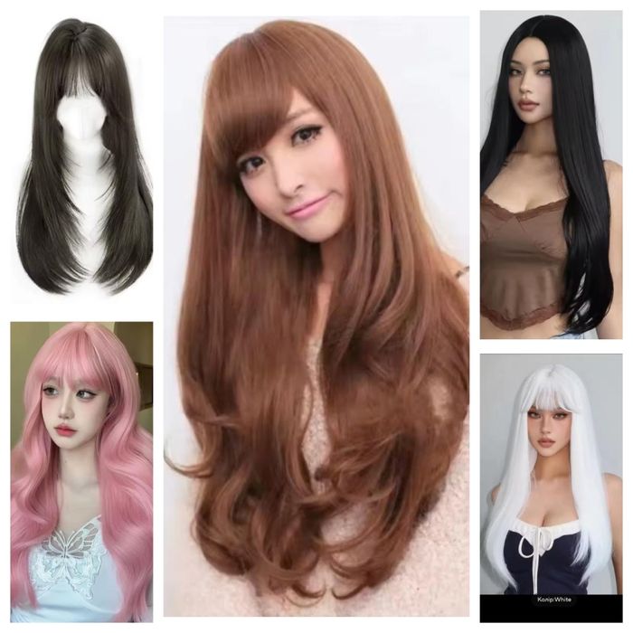 Парики с чёлкой и пробором и без по 280грн