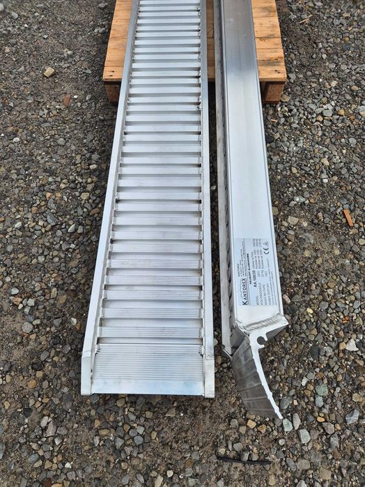 Najazdy aluminiowe specjalistyczne | 3,5m ↔ | 2100kg | szerokość 35cm