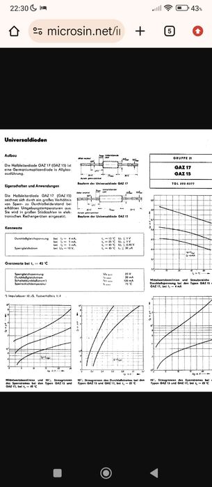 GAZ17 Диод германиевый Ge