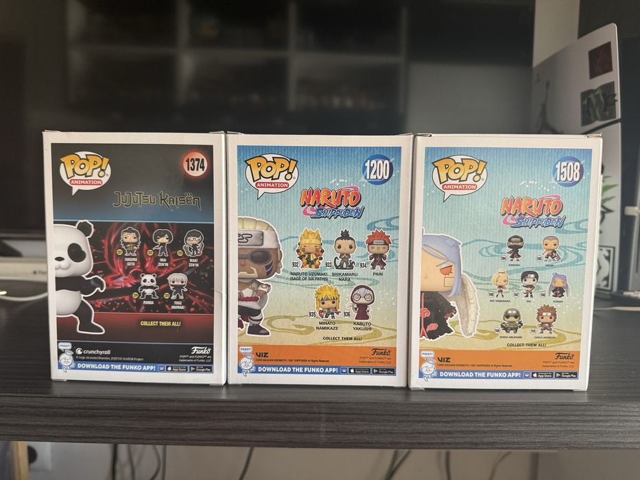 Funko pop Naruto, Jujutsu Kaisen