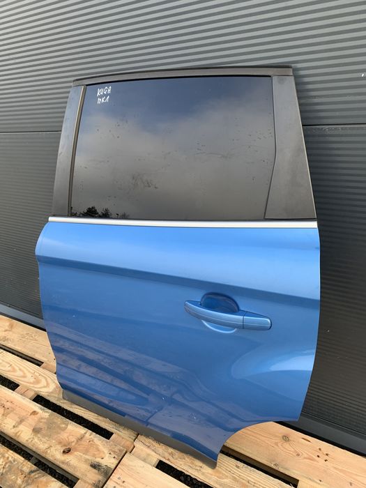 Ford Kuga MK1 drzwi lewe tylne lewy tył niebieskie