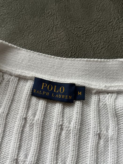 Ralph Lauren Cable Knit Cardigan Sweater кардиган свитер ральф лаурен