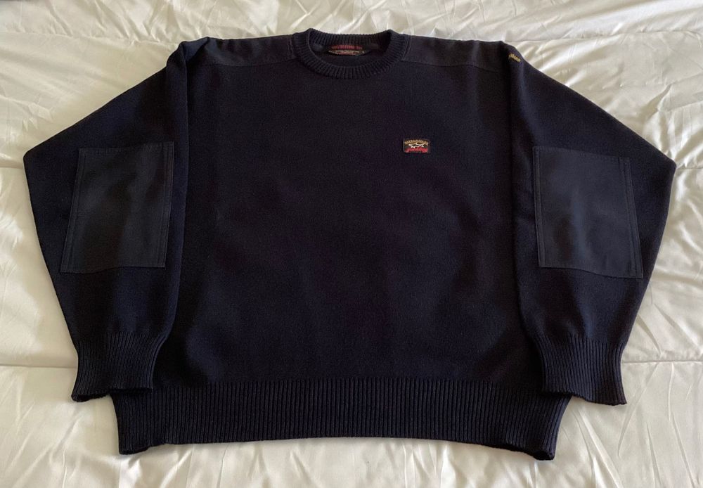 Camisola de malha azul Paul & Shark - Original