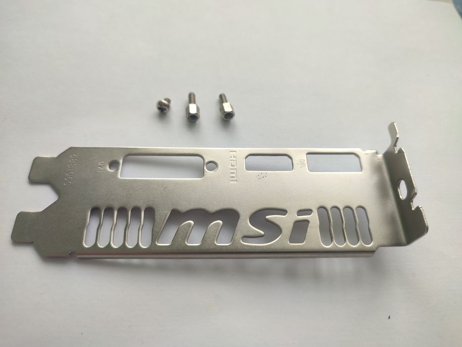 Заглушка (Планка) для відеокарти MSI GTX 1050 / 1050 Ti