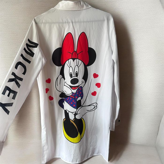 Жіноча сорочка довга L Mickey mouse minni