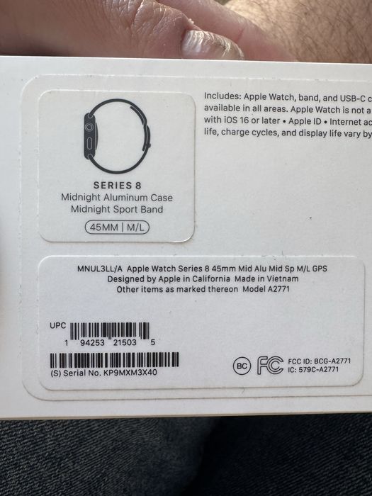 Apple Watch 8 45mm