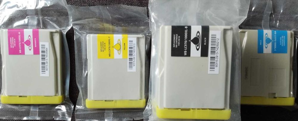 Картриджи оригинальные НОВЫЕ LC-970/1000 XL