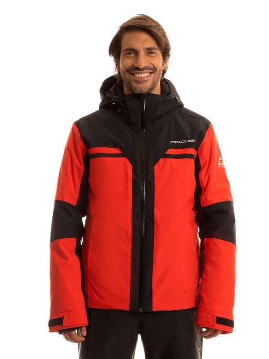 Kurtka Narciarska męska Fischer CASCADE Jacket czerwony Red 2025