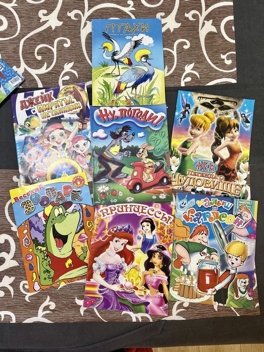 Розмальовки для дівчинки, ціна за всі