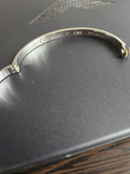 Срібний браслет ( Cartier)