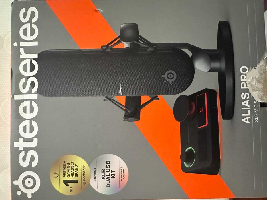 Mikrofon STEELSERIES Alias Pro Kardioidalny