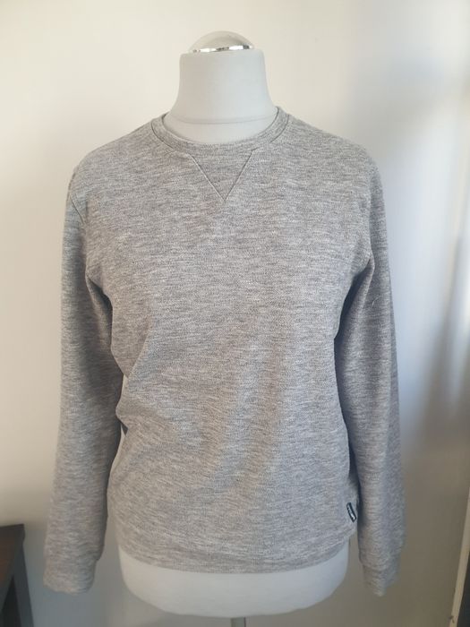 #bluza #męska M #szara  Man Gas długi rękaw szary