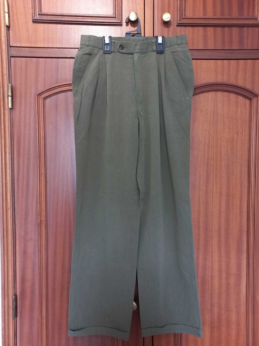 Calças Azeitona Homem - Cambridge