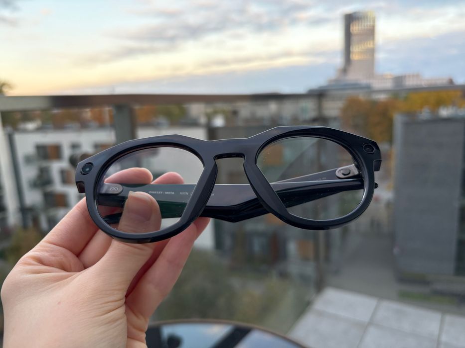 Smart okulary Oakley Meta HSTN - Black - Transitions Amethyst